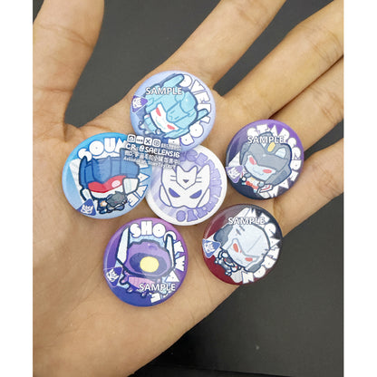 Deceptibeans & AutoBeans Pill Blister Pack Badges