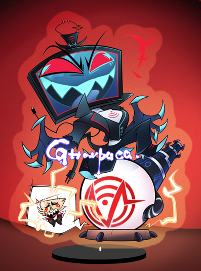 Vox's Maximum Powered Spinning Standee