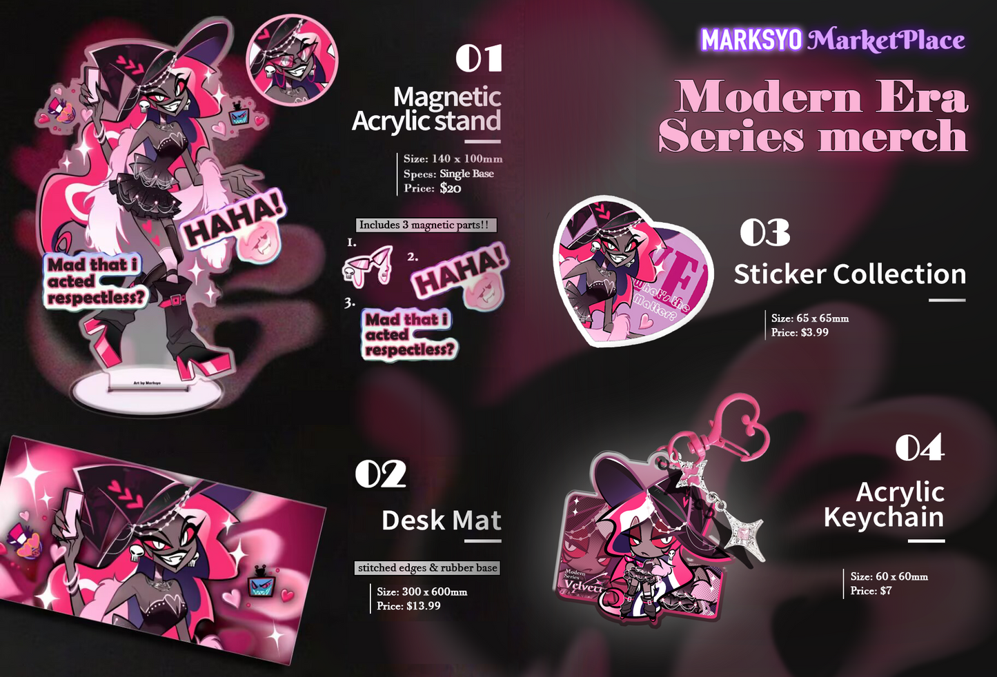 [In-stock]HH Velvette『Modern Era』Series merch