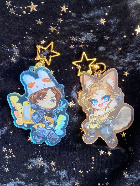 Sam & Higgs Acrylic Keychain