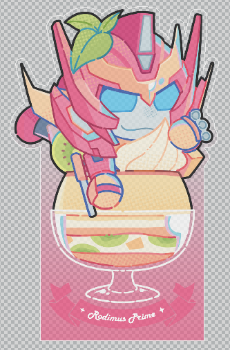 [In stock] TF Parfait Cup Tea Party Series Fanmerch