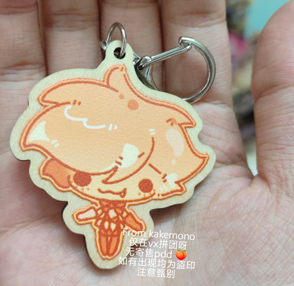 [Pre-sale]HH butter biscuits plush badge&basswood charm