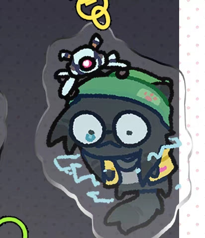 Val Wounded Agent Kittens Mini Acrylic Charms