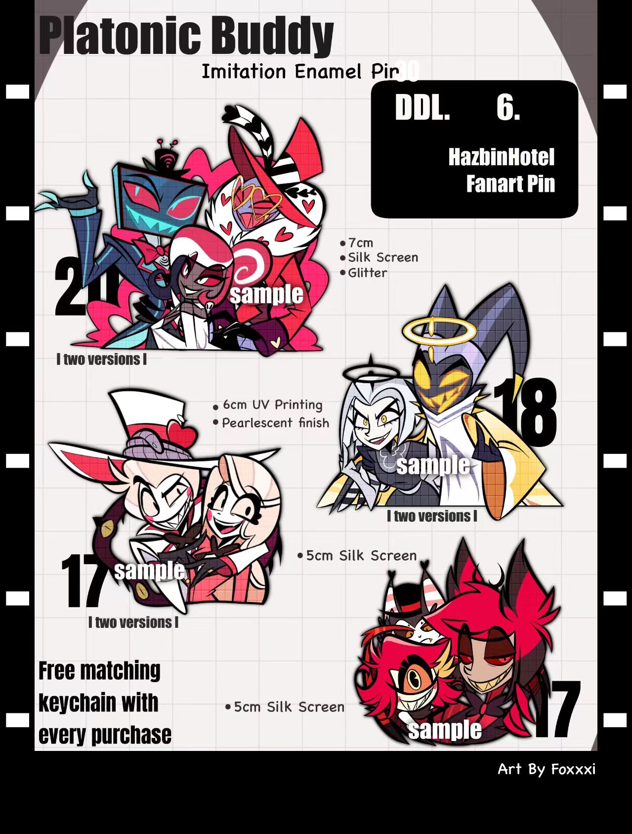 Platonic Buddy metal pin【Pre-orders end on Jun. 30】