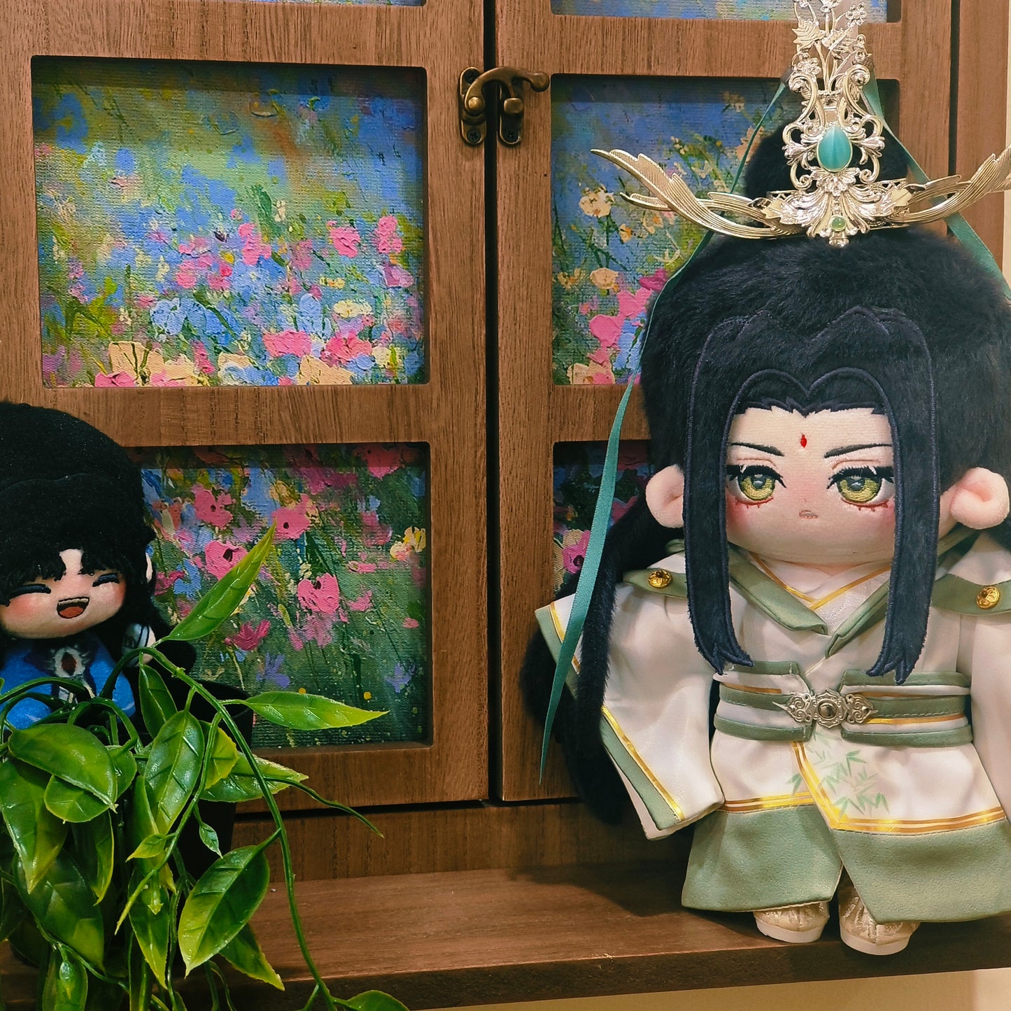 [Pre-order] Shen Qingqiu & Luo Binghe 20cm Plush Dolls with Outfits