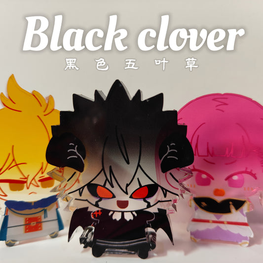 Pre-sale “Black Clover” thick acrylic ornaments