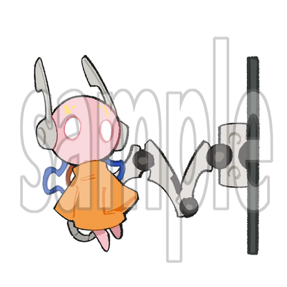 [Pre-order] Rainworld iterator acrylic fridge magnet