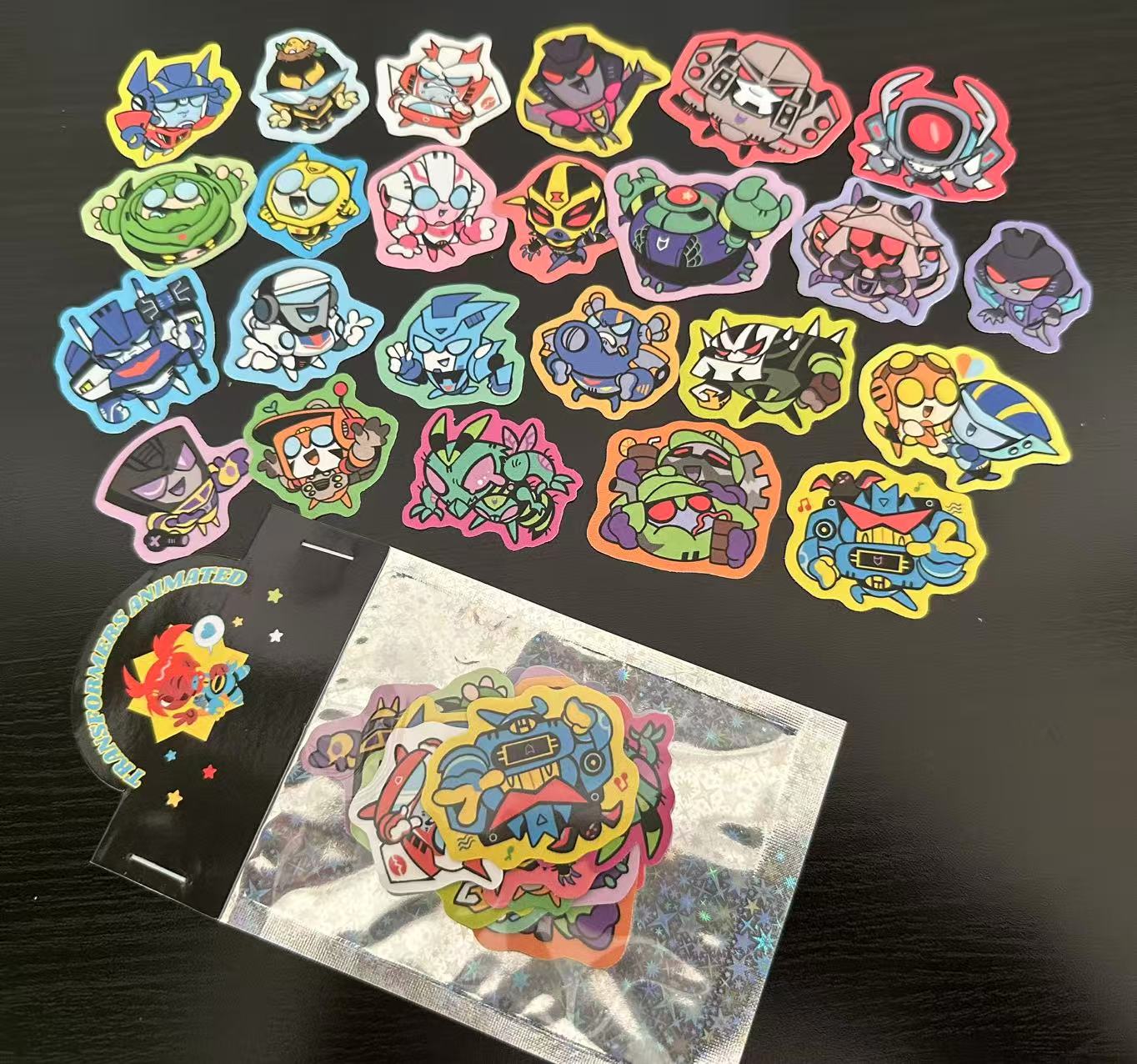 Animated chibi stickers sets – StarrToy