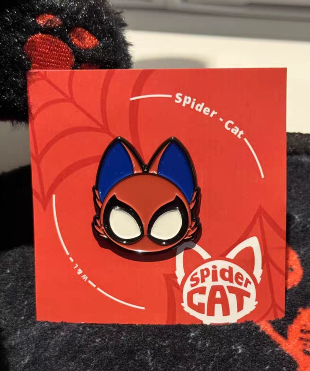 Super Cat Metal Badge