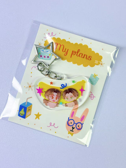 [Pre-order] MXTX Fanart Keychain