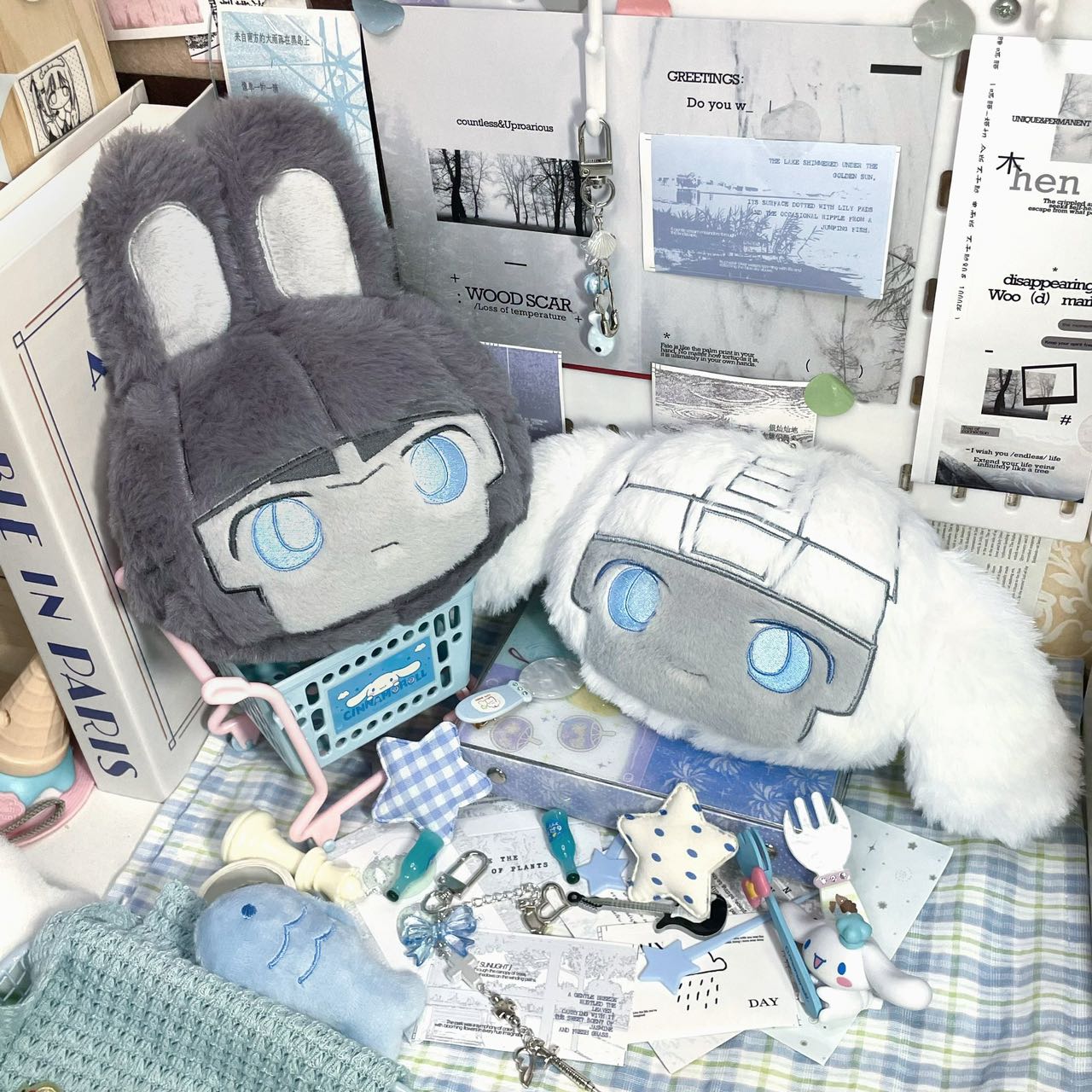 トランスフォーマー メガトロン＆スタースクリーム バニーぬいぐるみ