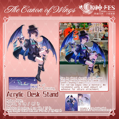 Genshin Impact-The Canon Of Wings-AcrylicDeskStand