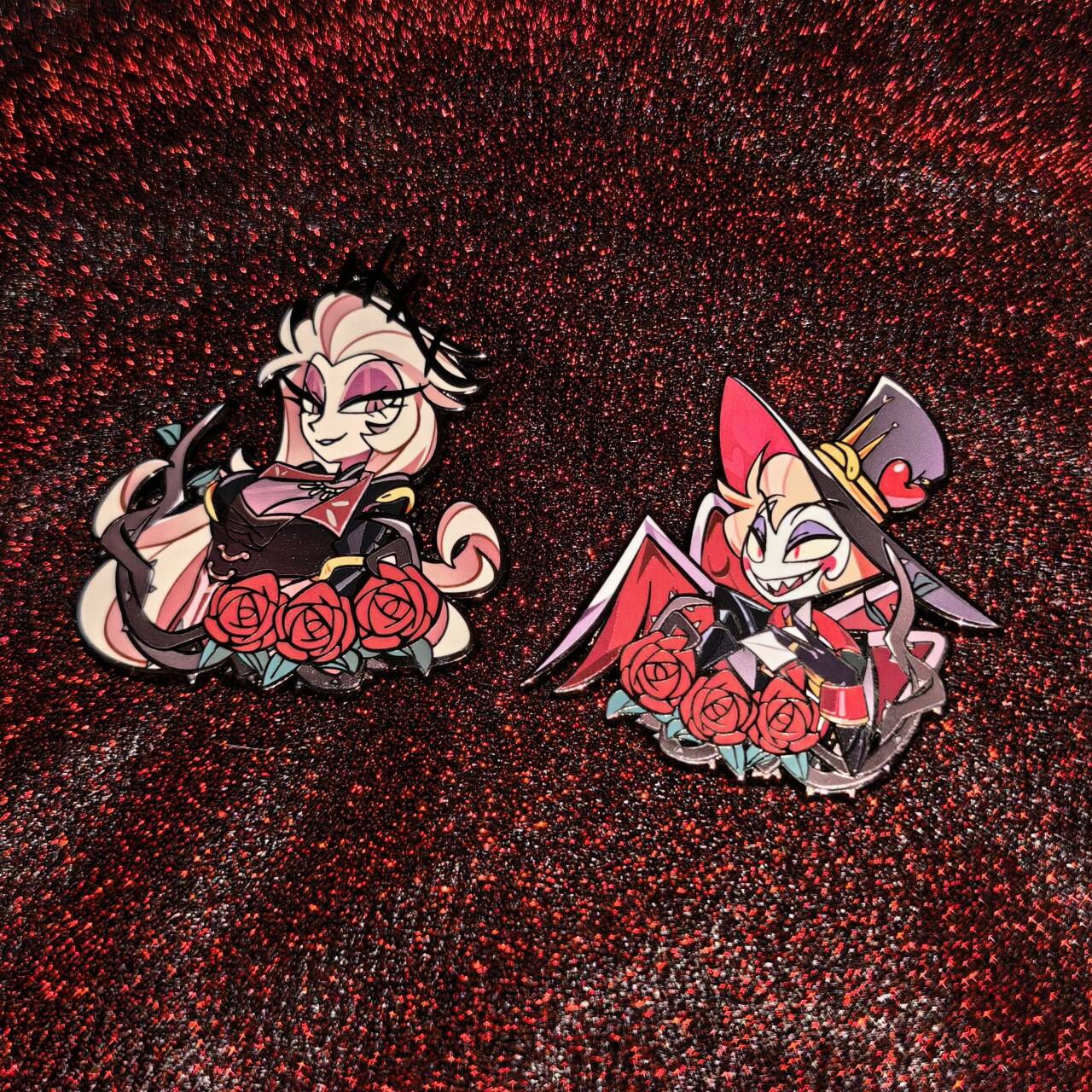 [Pre-order] The Thorny Crown of Eden·Lilith&Lucifer·Enamel Pin