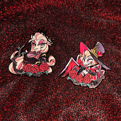 [Pre-order] The Thorny Crown of Eden·Lilith&Lucifer·Enamel Pin