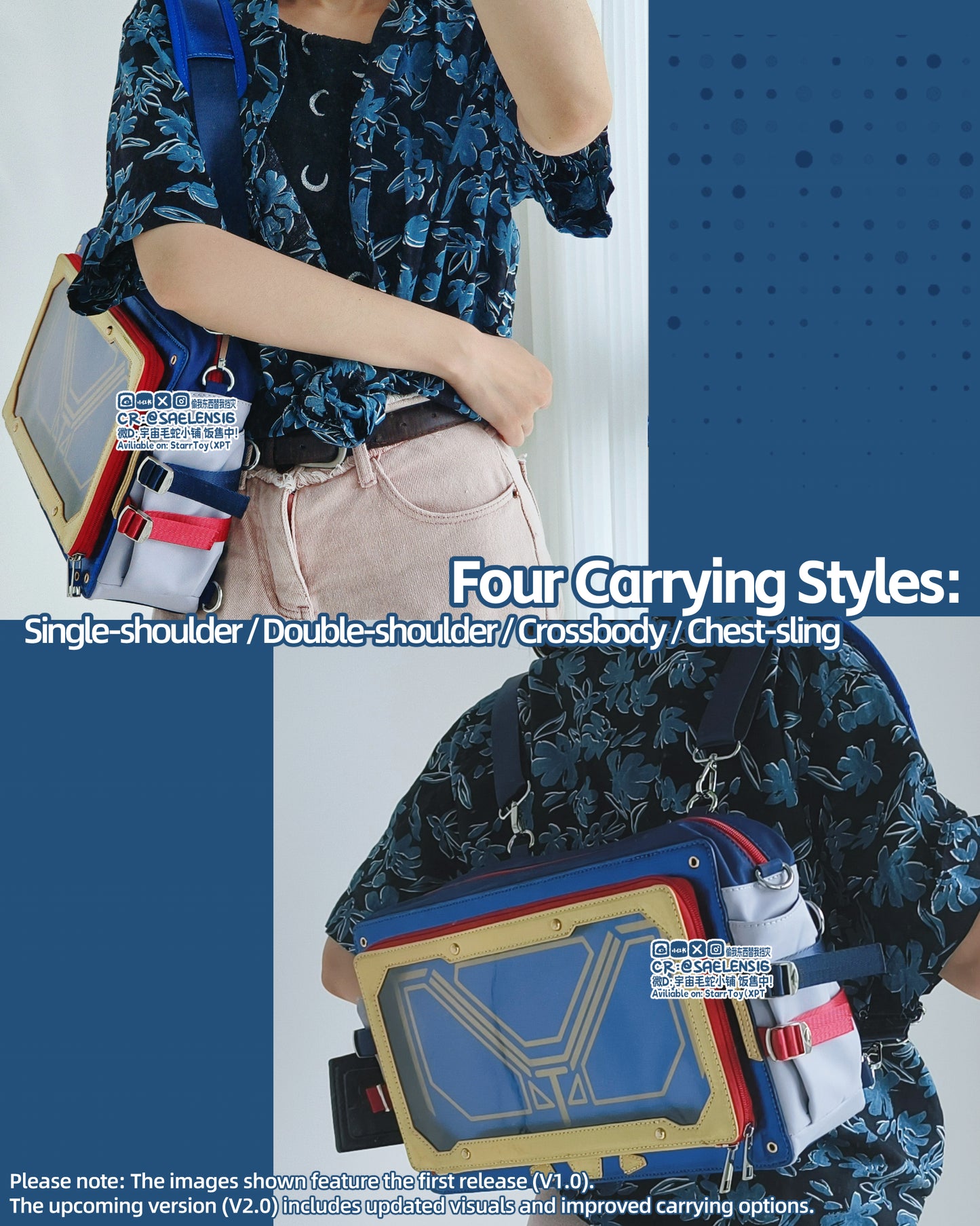 [Pre-order]TF ONE-Soundwave Themed Ita-Bag