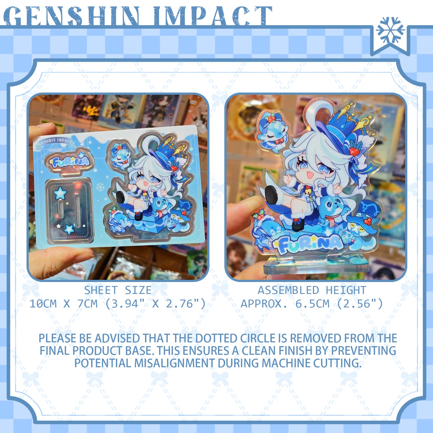 [Pre-order]GenshinImpact FanArt WinterFluffy Series  Acrylic Standee