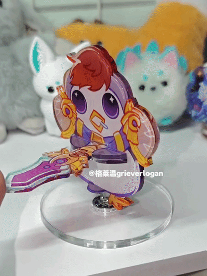 Penguin Garen acrylic series