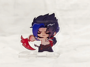 Kayn&Rhaast rotating standee