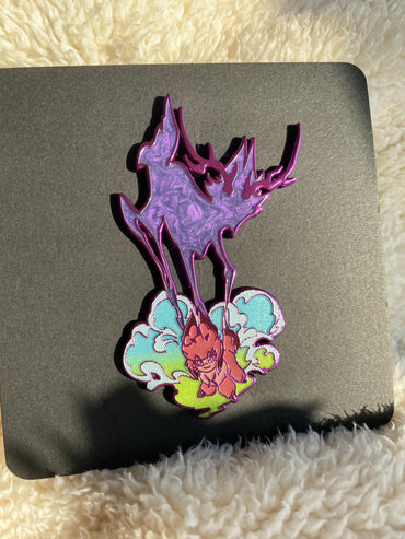 在庫あり エナメルピン「良い悪夢を見なさい」