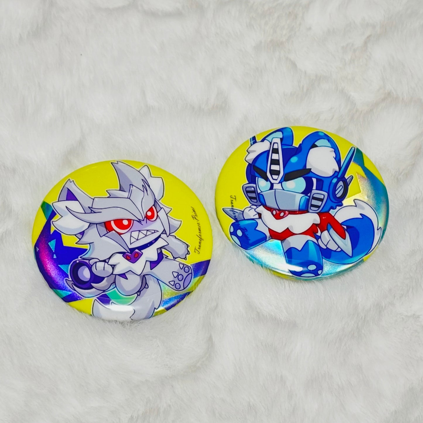 [In-stock]TF Megop Theriomorphism Badge set