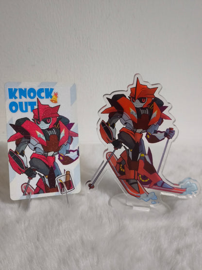 [In-stock]If Transformers Cease Fire character art card & acrylic stande