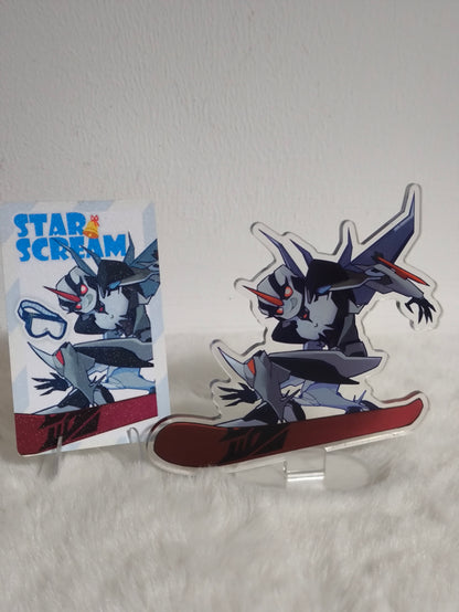 [In-stock]If Transformers Cease Fire character art card & acrylic stande