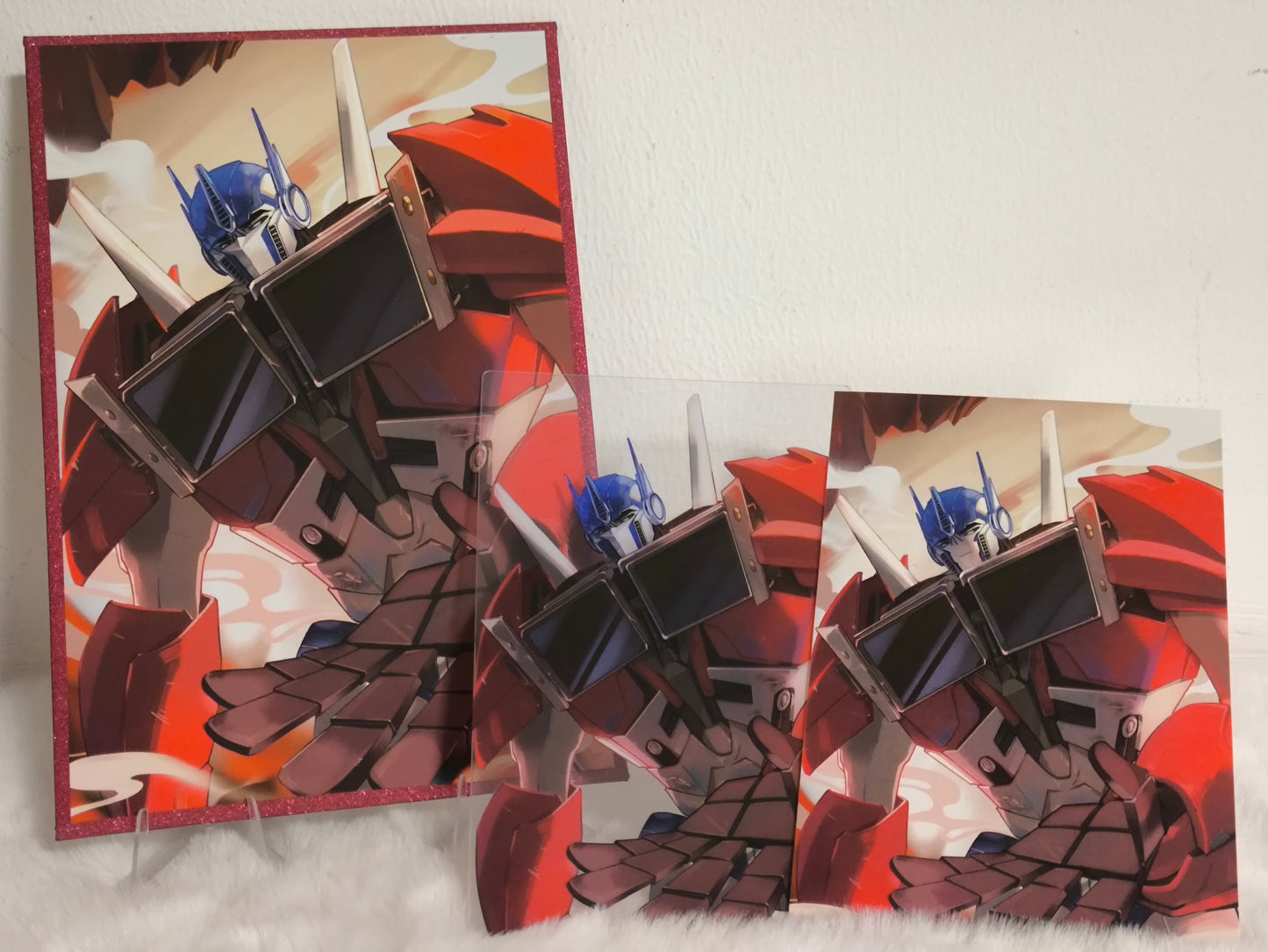 [In-stock]TF Op: Dawn of the War shikishi and postcard and clear card set