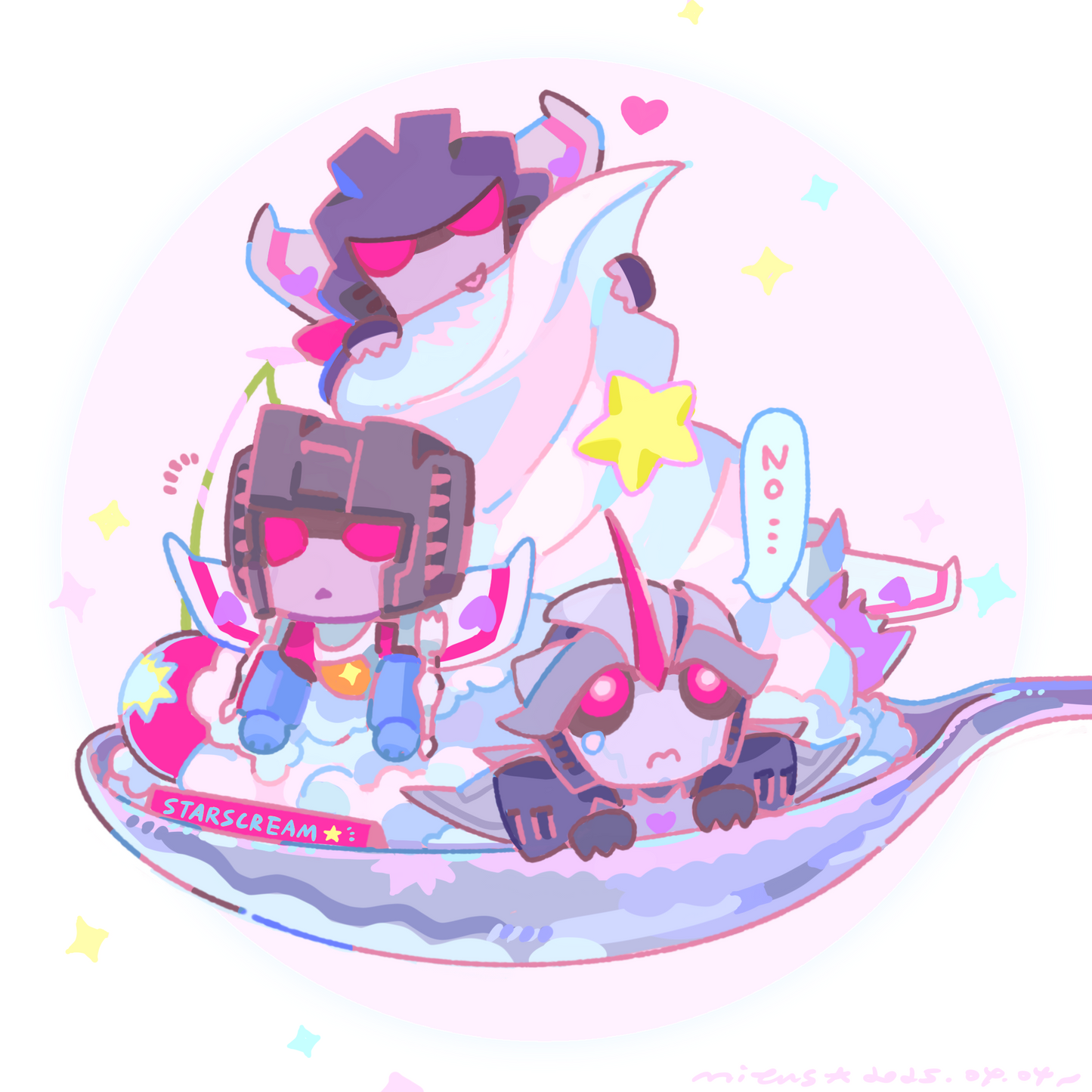 [Pre-order]Starscream Acrylic Keychain & Stand