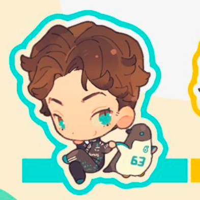 [Pre-order]Formula 1 fan-made goods Acrylic stand pendant