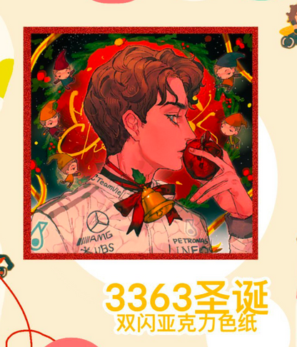 [Pre-order]Formula 1 fan-made goods Acrylic stand pendant