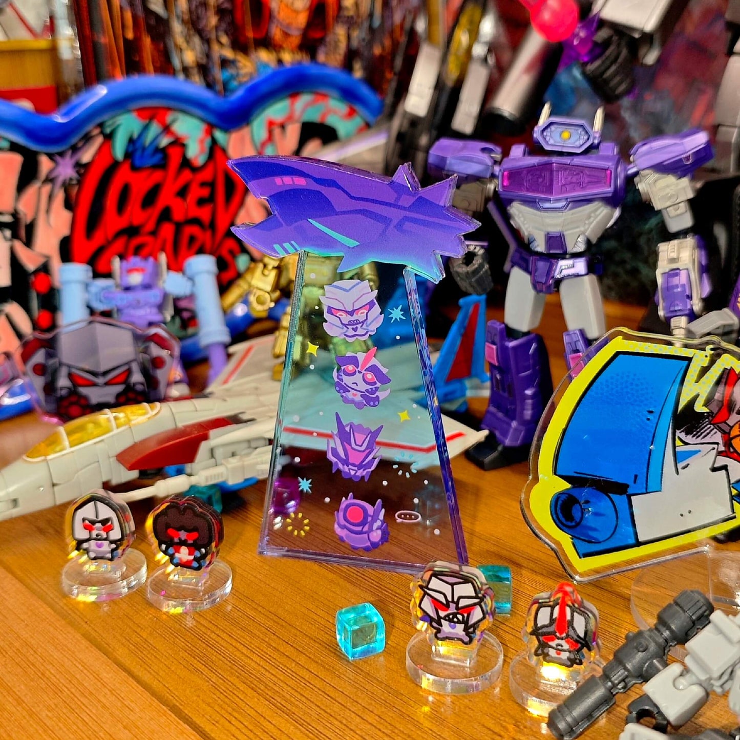 [Pre-order]TFP Decepticons Borderless Thick Acrylic Stand