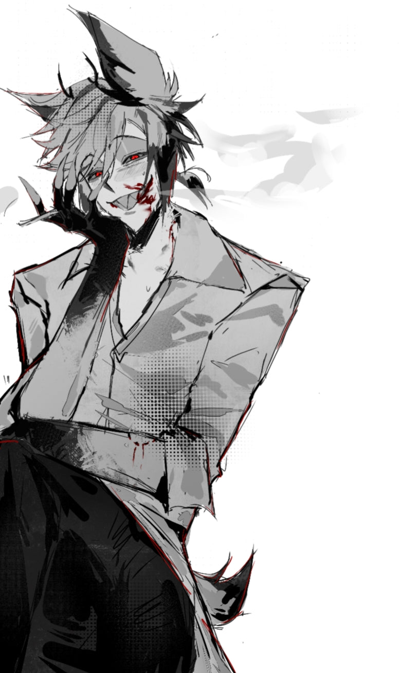 voxal【 black and white hot stamping】