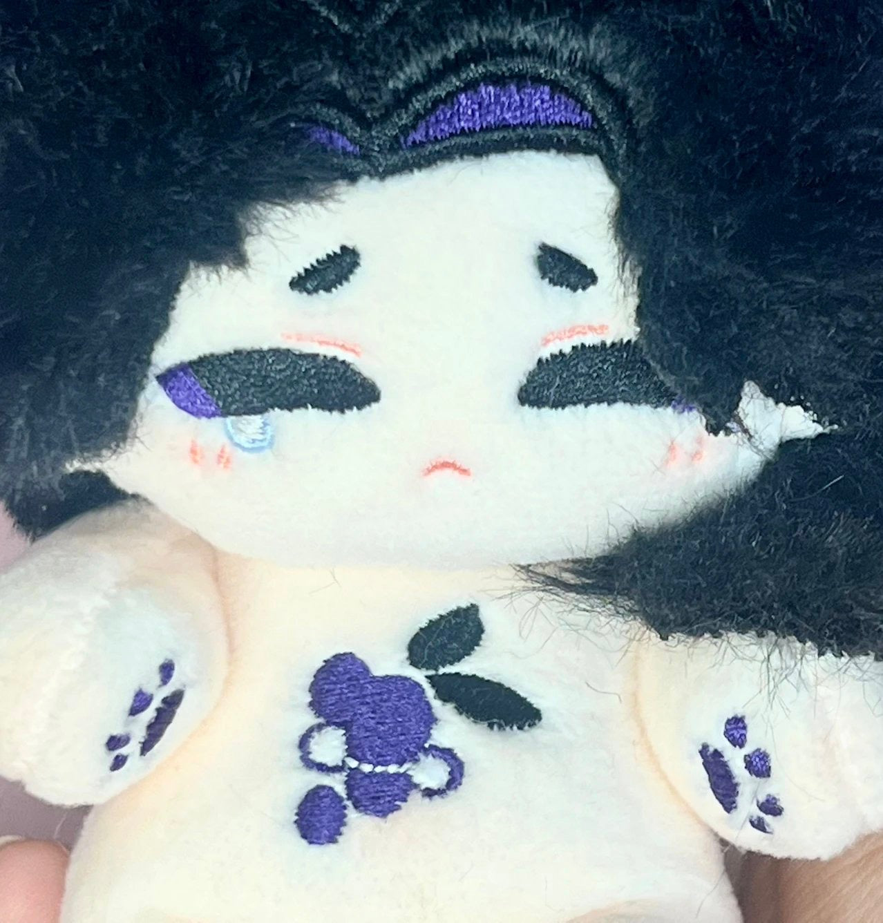 [Pre-order] Grape Little Bear Pantalone 10-centimeter cotton doll