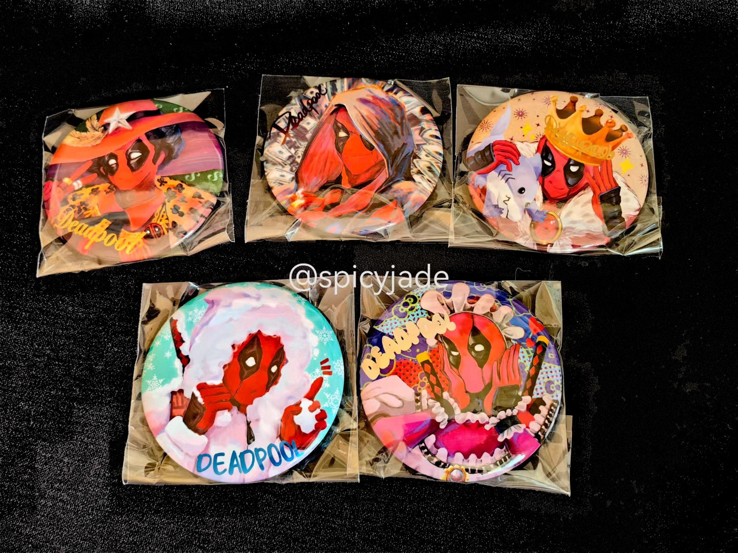 Dp color foiling badge(set)