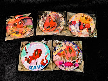 Dp color foiling badge(set)