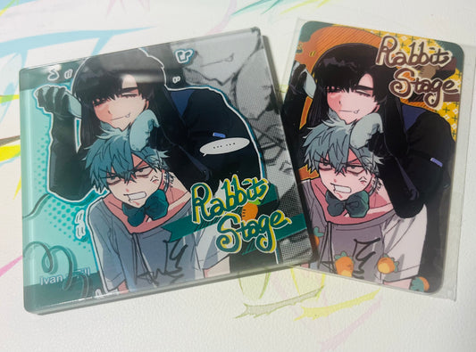 [Pre-order]Rabbit Fridge magnet & Card