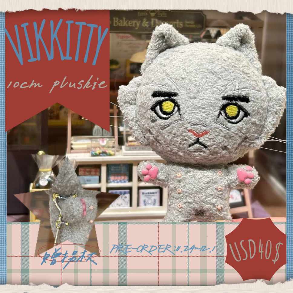Pre-order Vikkitty plushie