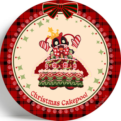 Dp fan-made content Santapool dessert plate