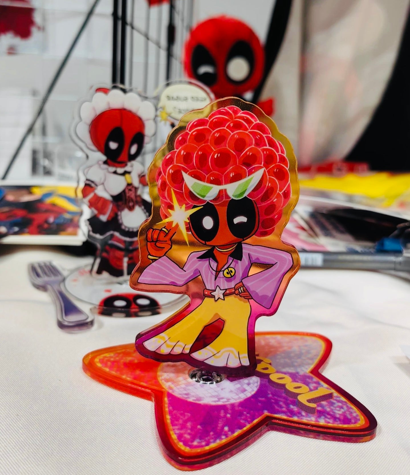 Dp Funky swirling acrylic