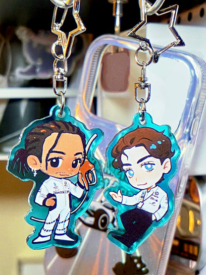 [Pre-order]F1 fan-made goods Acrylic Keycharm