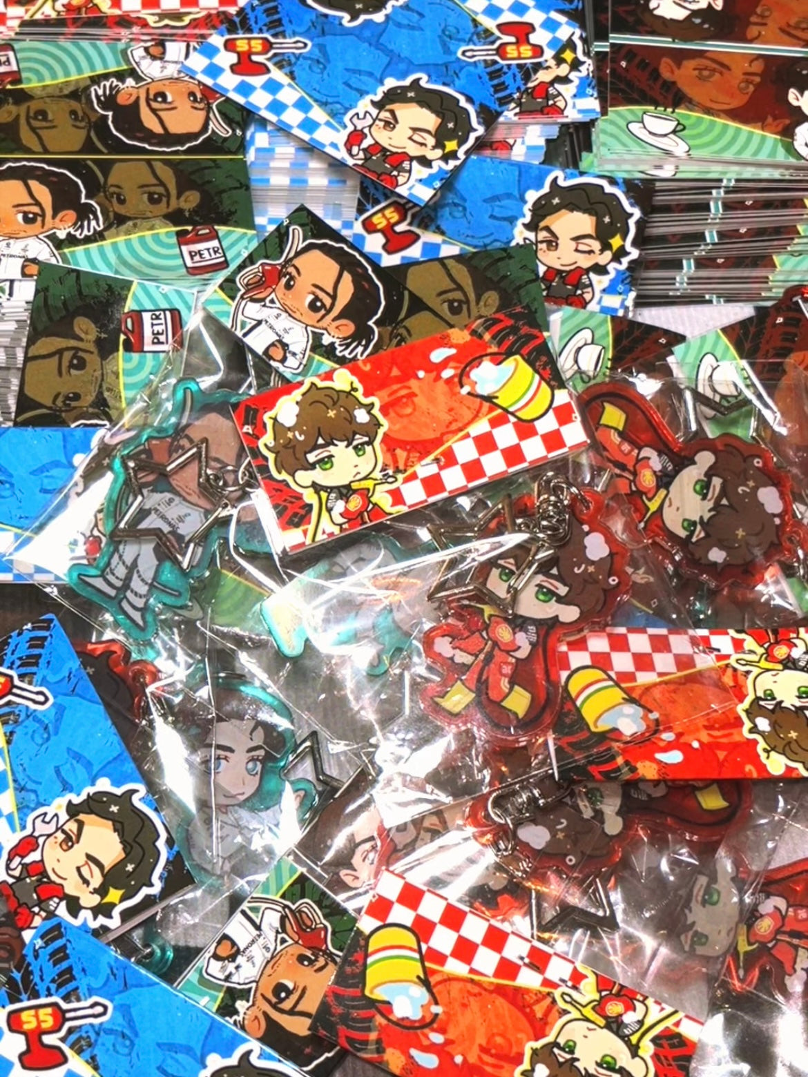 [Pre-order]F1 fan-made goods Acrylic Keycharm
