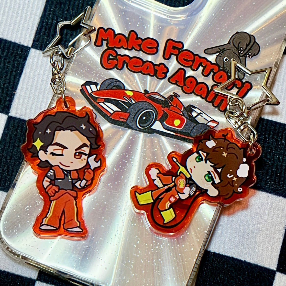 [Pre-order]F1 fan-made goods Acrylic Keycharm