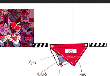 [Pre-order]HH Val's pet scarf (It can also be used on cotton dolls)