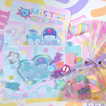ShockBlurr Gummy Thick Acrylic  Plastic Candy Accessory Pack