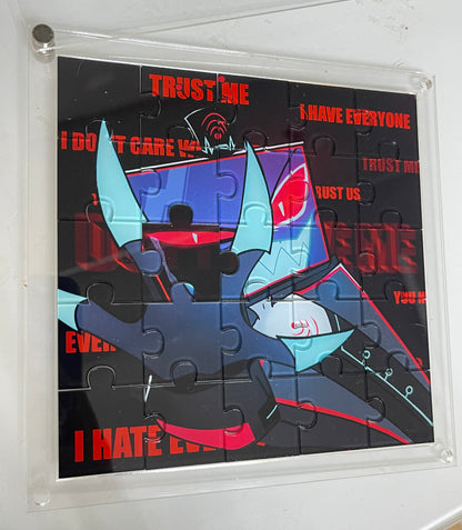 Hh Vox two-color acrylic puzzle