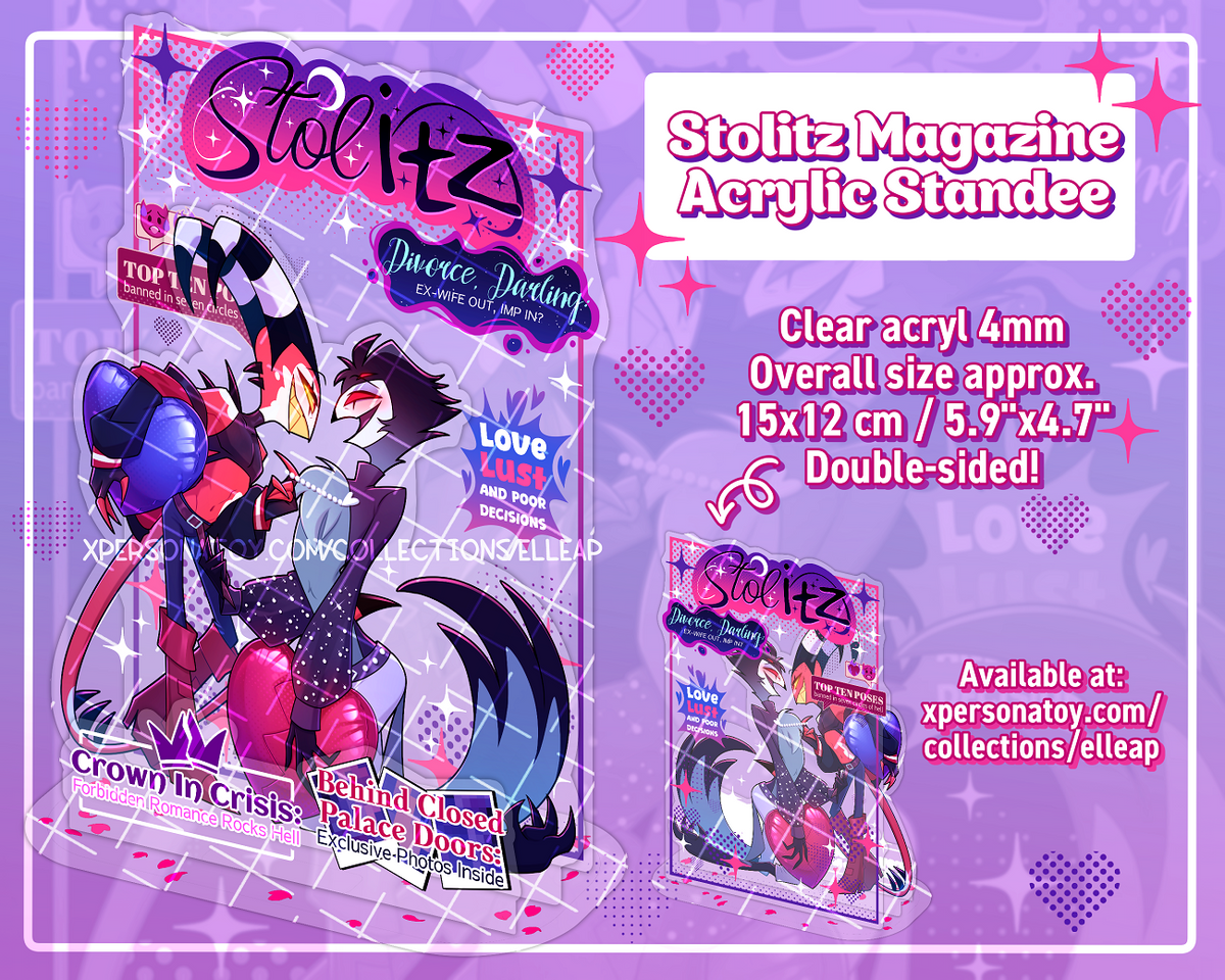 Stolitz Merch Stolitz Magazine Acrylic Standee – StarrToy