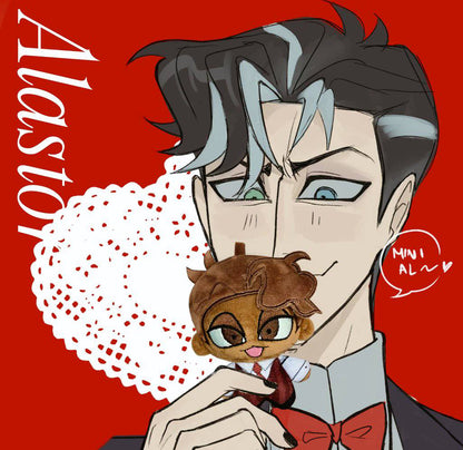 [Pre-order]Alastor/Vincent Murdermedia 10 cm plushies