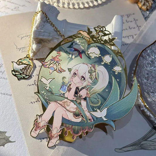 [In stock] Genshin Impact Metal Bookmark (Nahida Edition)