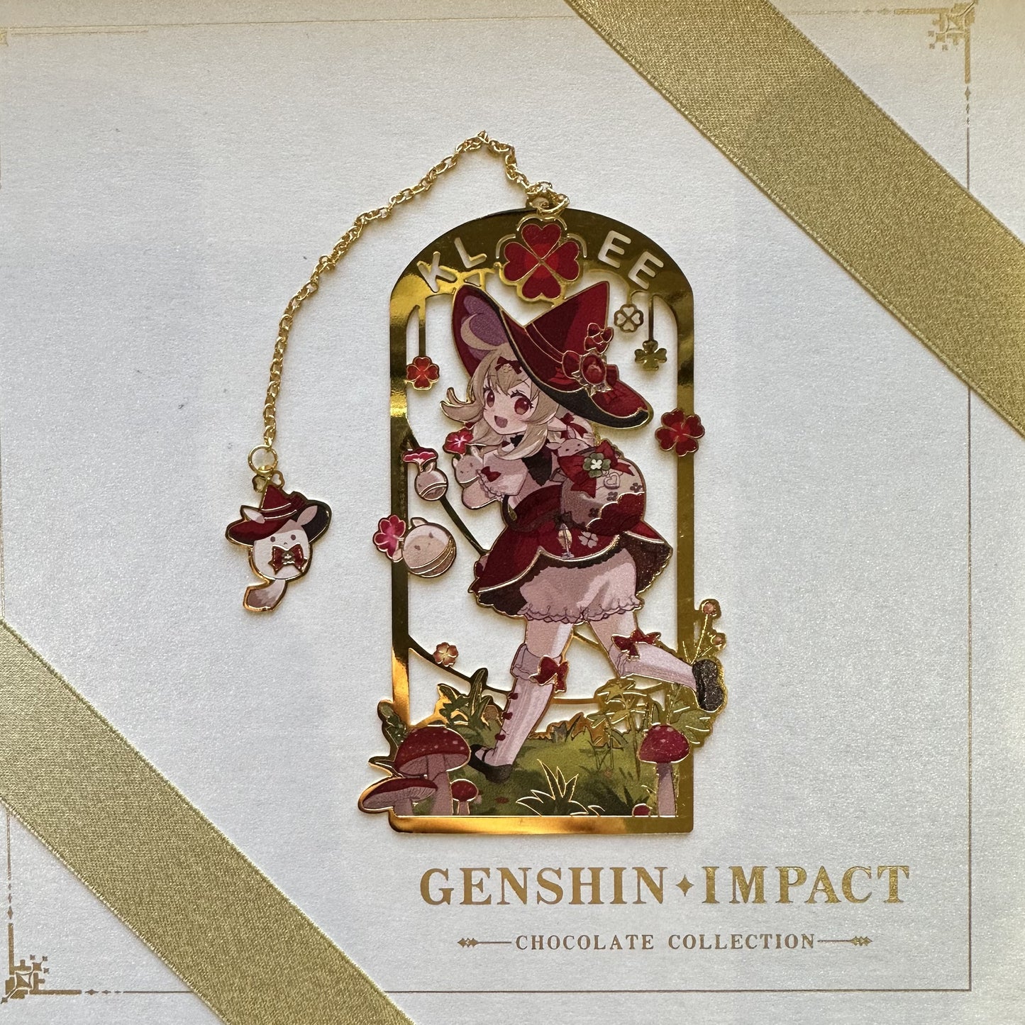 [In stock] Genshin Impact Metal Bookmark (Klee Edition)