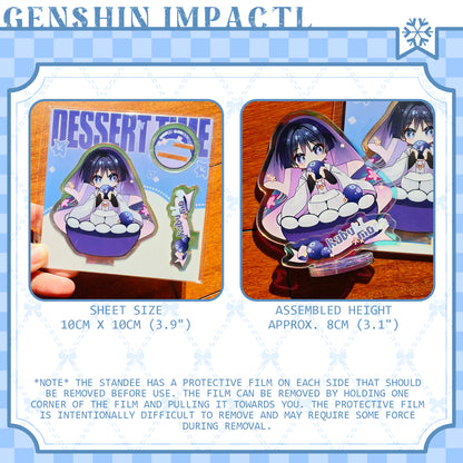 [Pre-order]GenshinImpact FanArt Small Cake Series  Acrylic Standee